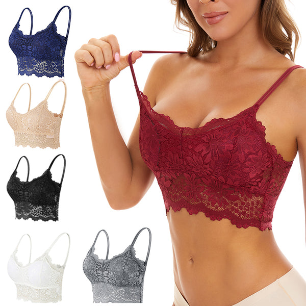 Lace Bra Sexy Hollow Out Wireless bralet