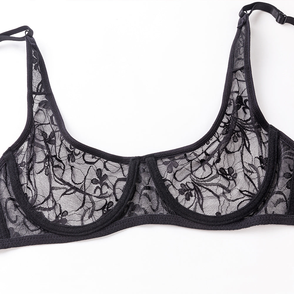 LACY SEXY SUMMER NET BRA TheSecretlux