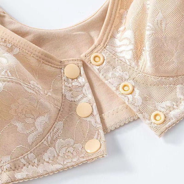 Summer Wireless Front Open Cotton bra