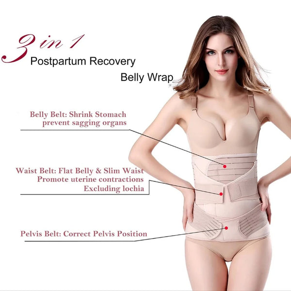 3 IN 1 POSTPARTUM BELLY TUCK IN BELT