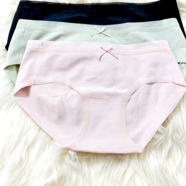 Mid waist Seamless Underwear (pack of 3)